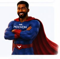 Mr. Moovon, the Moovon SpreadPay support character